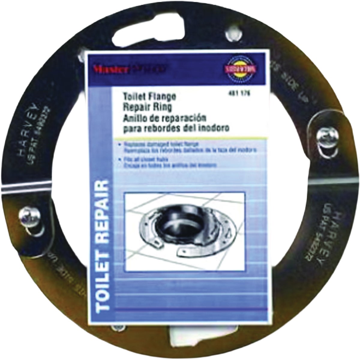 Master Plumber Stainless Steel Toilet Flange Repair Ring