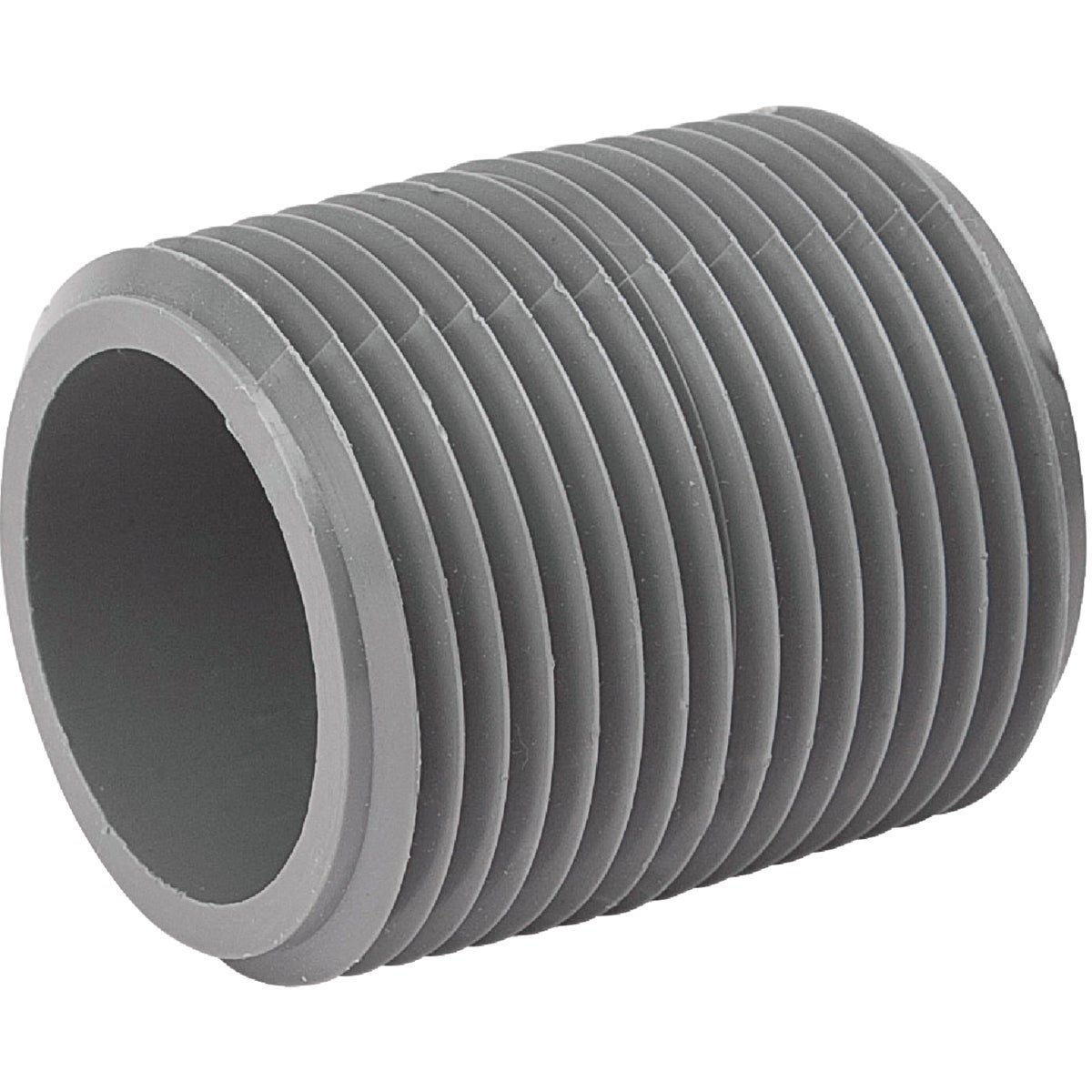 B&K 1-1/4 In. MIP x Close Schedule 80 PVC Nipple