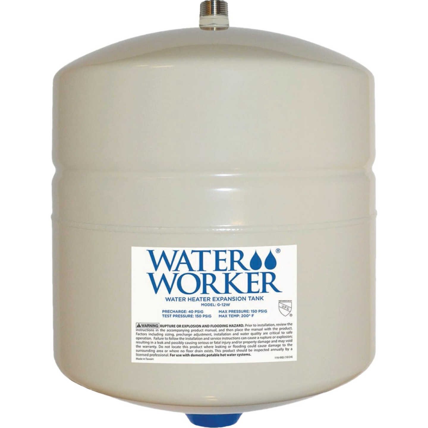 Water Worker 4.4 Gal. Expansion Tank Image 1