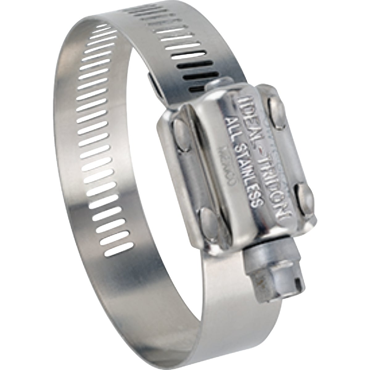 Ideal 2-1/8 In. x 4-1/8 In. Heavy-Duty Stainless Steel Hose Clamp (10-Pack)
