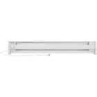 Cadet 49 In. 1500W 120V Portable Electric Baseboard Heater, White Image 4