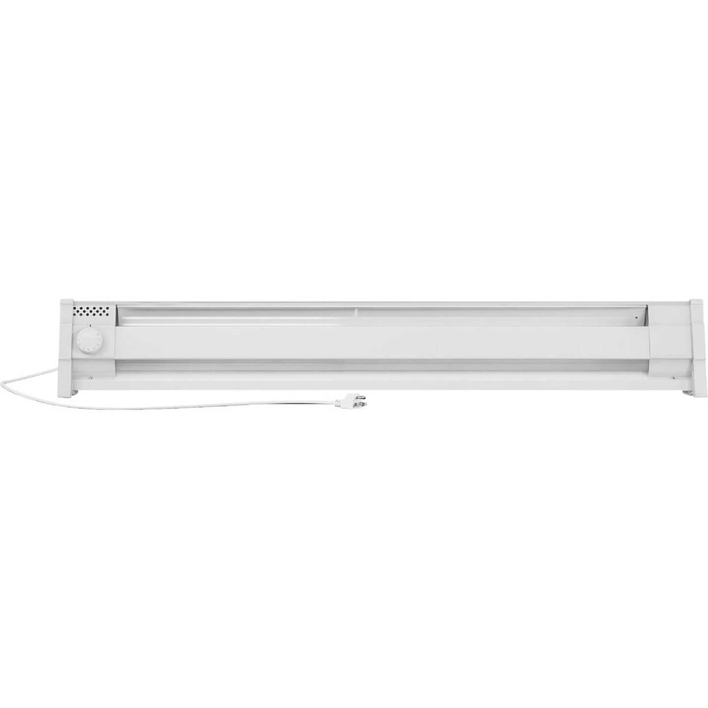 Cadet 49 In. 1500W 120V Portable Electric Baseboard Heater, White Image 4