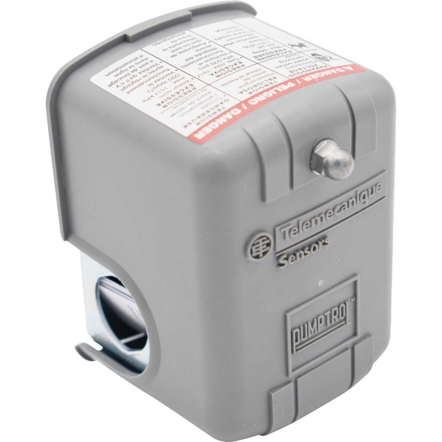Telemechanique Sensors Pumptrol 40-60 psi Diaphragm Actuated 2 Pole Pressure Switch Image 1