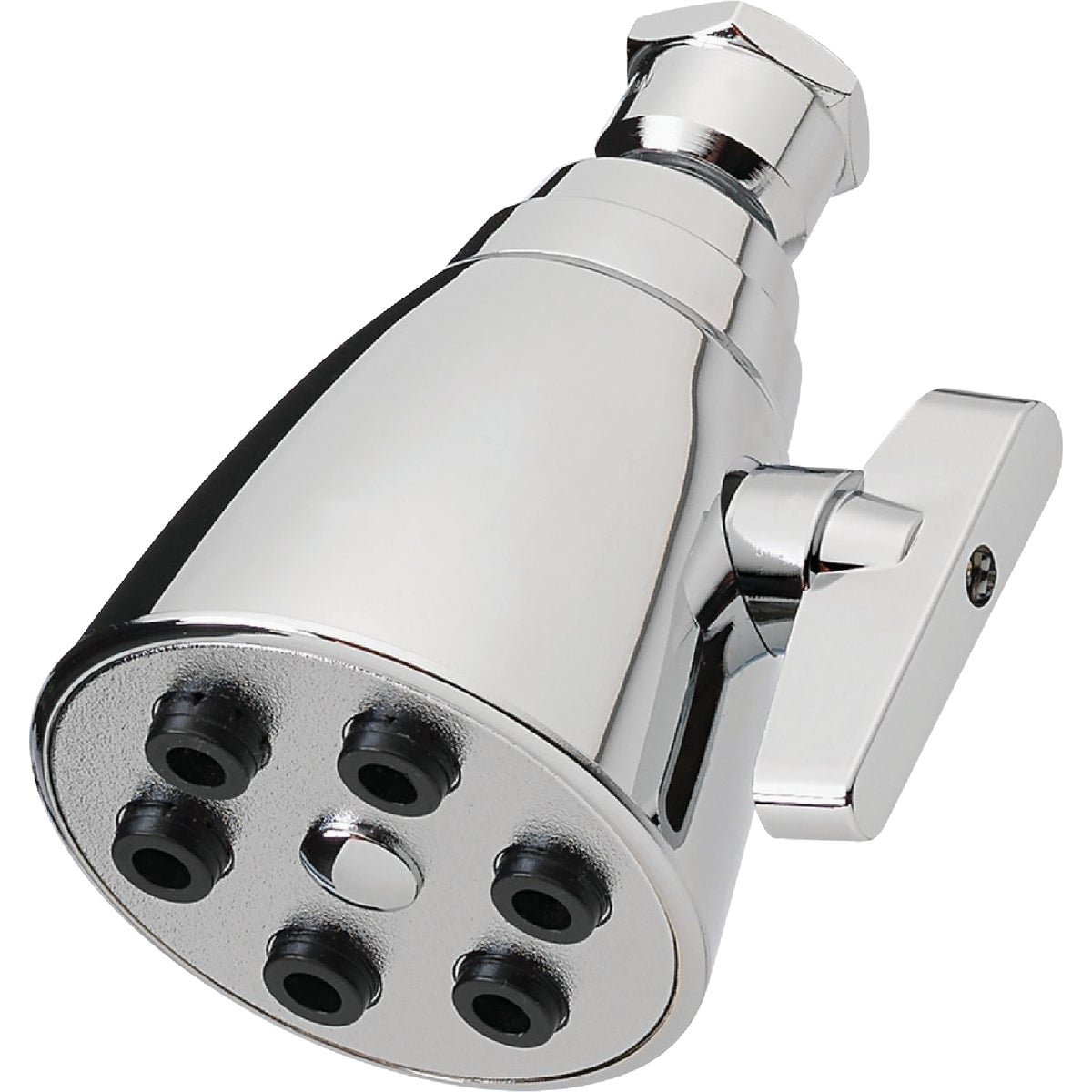 HomePointe Shower Head, Fixed Mount, 6-Spray, Chrome