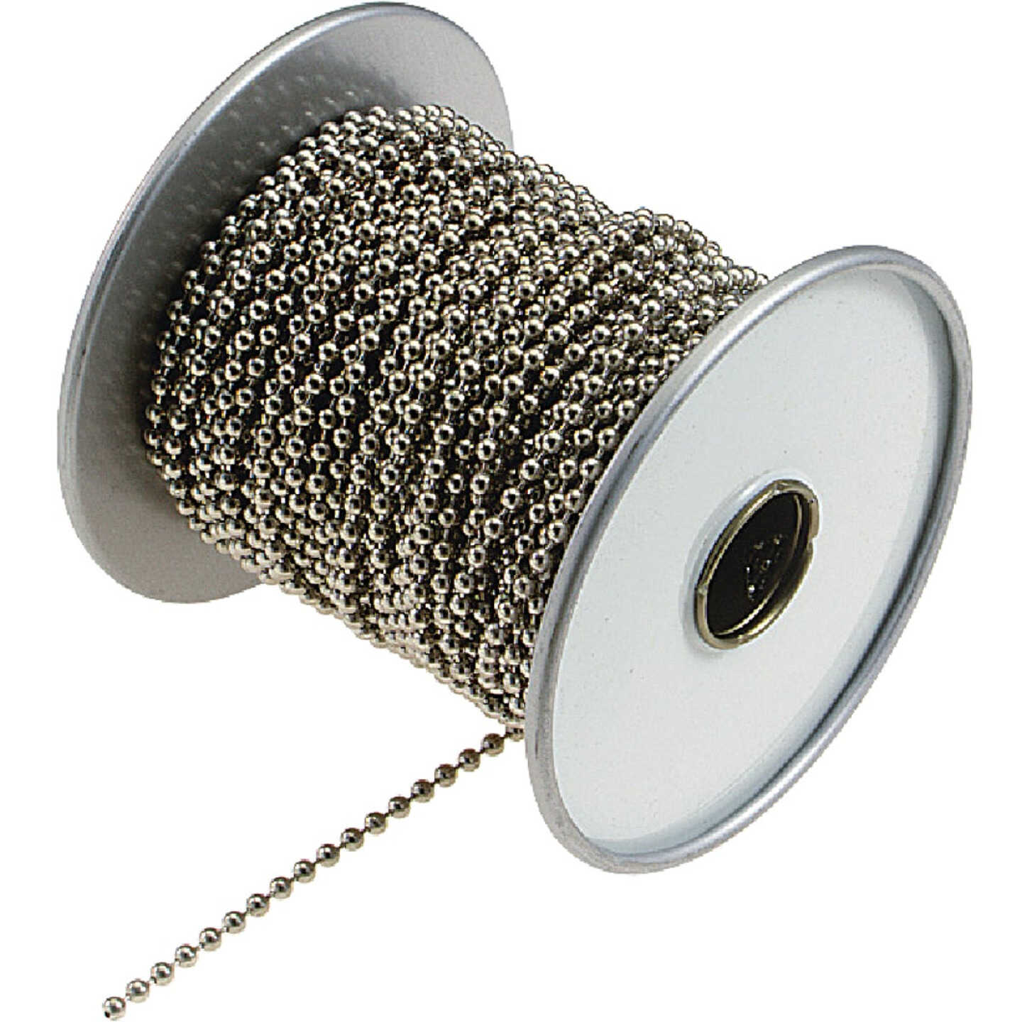 Lucky Line #10 100 Ft. Nickel Finished Brass Ball Chain Image 1