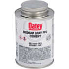 Oatey 4 Oz. 40 F to 90 F PVC Gray Cement Image 1