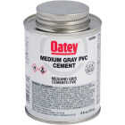 Oatey 8 Oz. 40 F to 90 F PVC Gray Cement Image 1