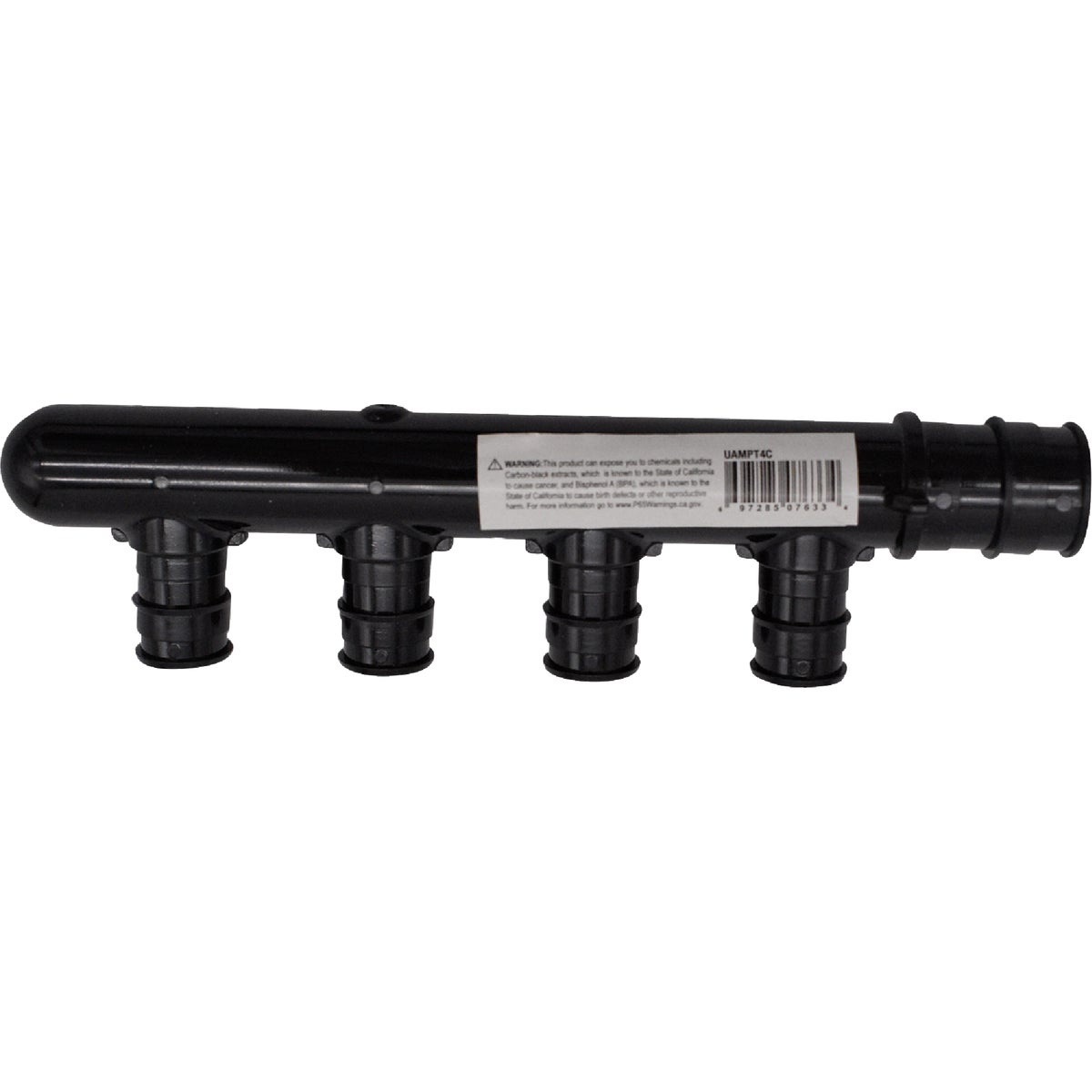 SharkBite 3/4 In. Closed Trunk x 1/2 In. Branches Poly PEX-A 4-Branch Multi Port Tee Fitting Image 2