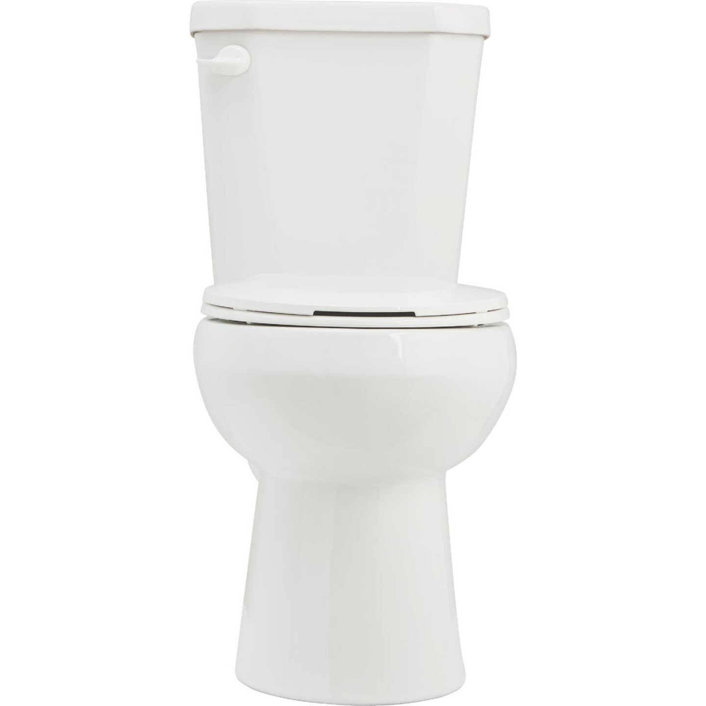Common Goods Harbor White Round 1.28 GPF Toilet Image 1