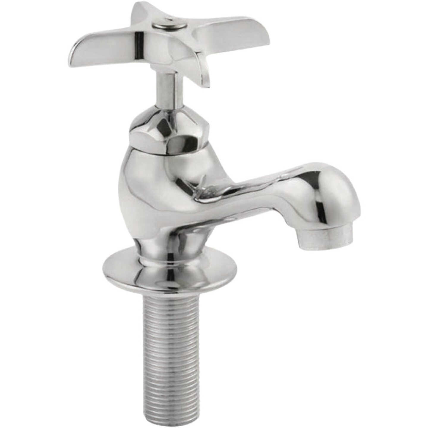Homewerks Worldwide Heavy-Duty Brass/Chrome Finish Basin Faucet Image 1
