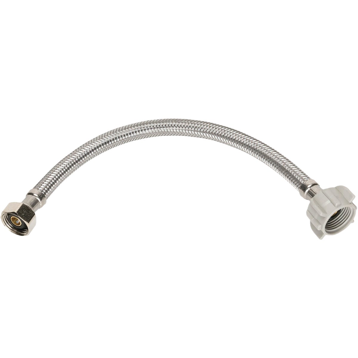 Homewerks 1/2 In. IPS X 7/8 In. BC X 20 In. Braided Stainless Steel Toilet Supply Line