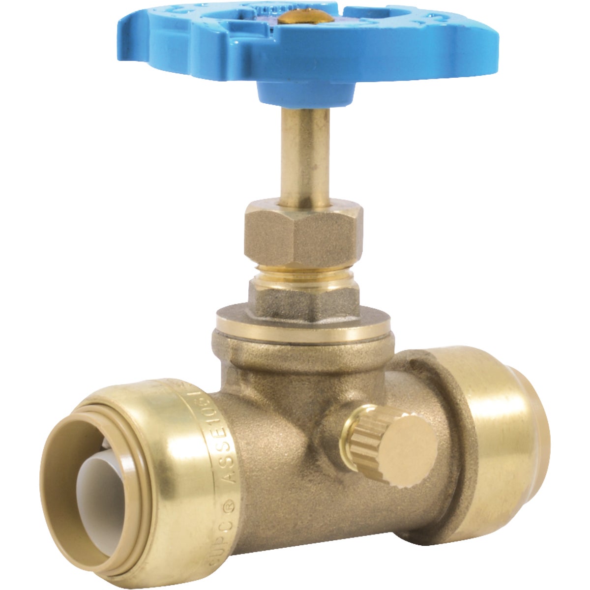 Sharkbite 3/4 In. x 3/4 In. Brass Push-to-Connect Gate Valve