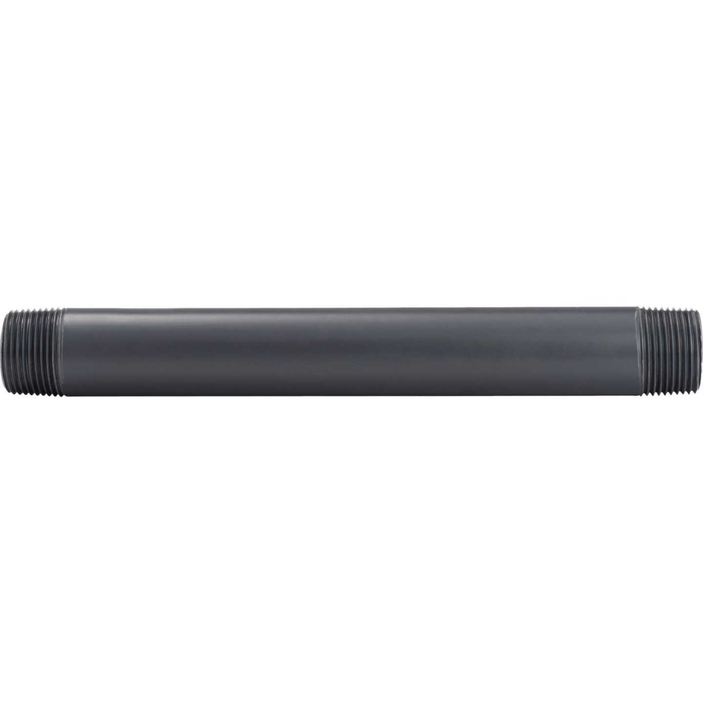 B&K 1/2 In. MIP x 12 In. Schedule 40 Polyethylene Nipple Image 1