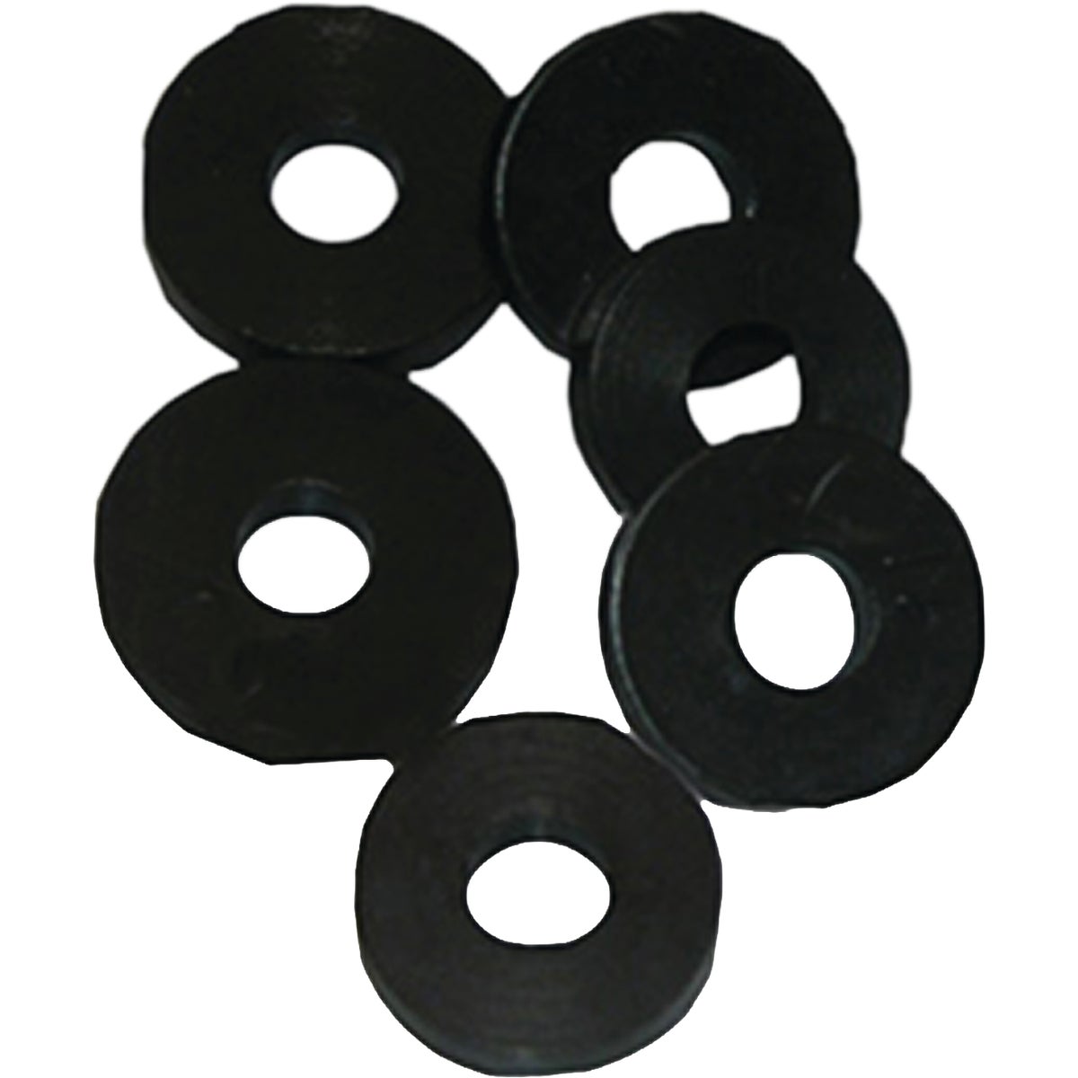 LASCO 3/8M Flat Neoprene Faucet Bibb Washer (6-Pack)
