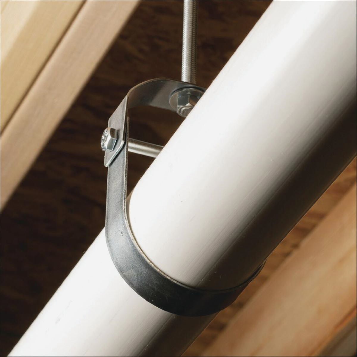 Oatey 4 In. Galvanized Steel Clevis Hanger Image 2