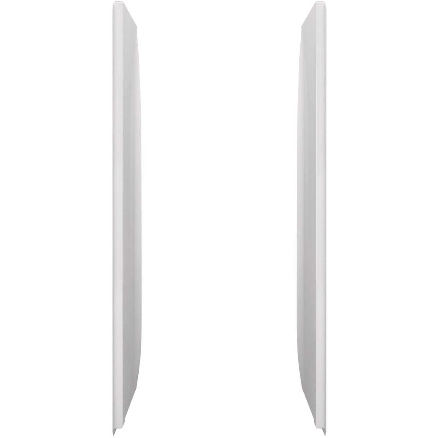 Sterling Traverse 34 In. x 72.25 In. Alcove Shower End Walls, White Image 1