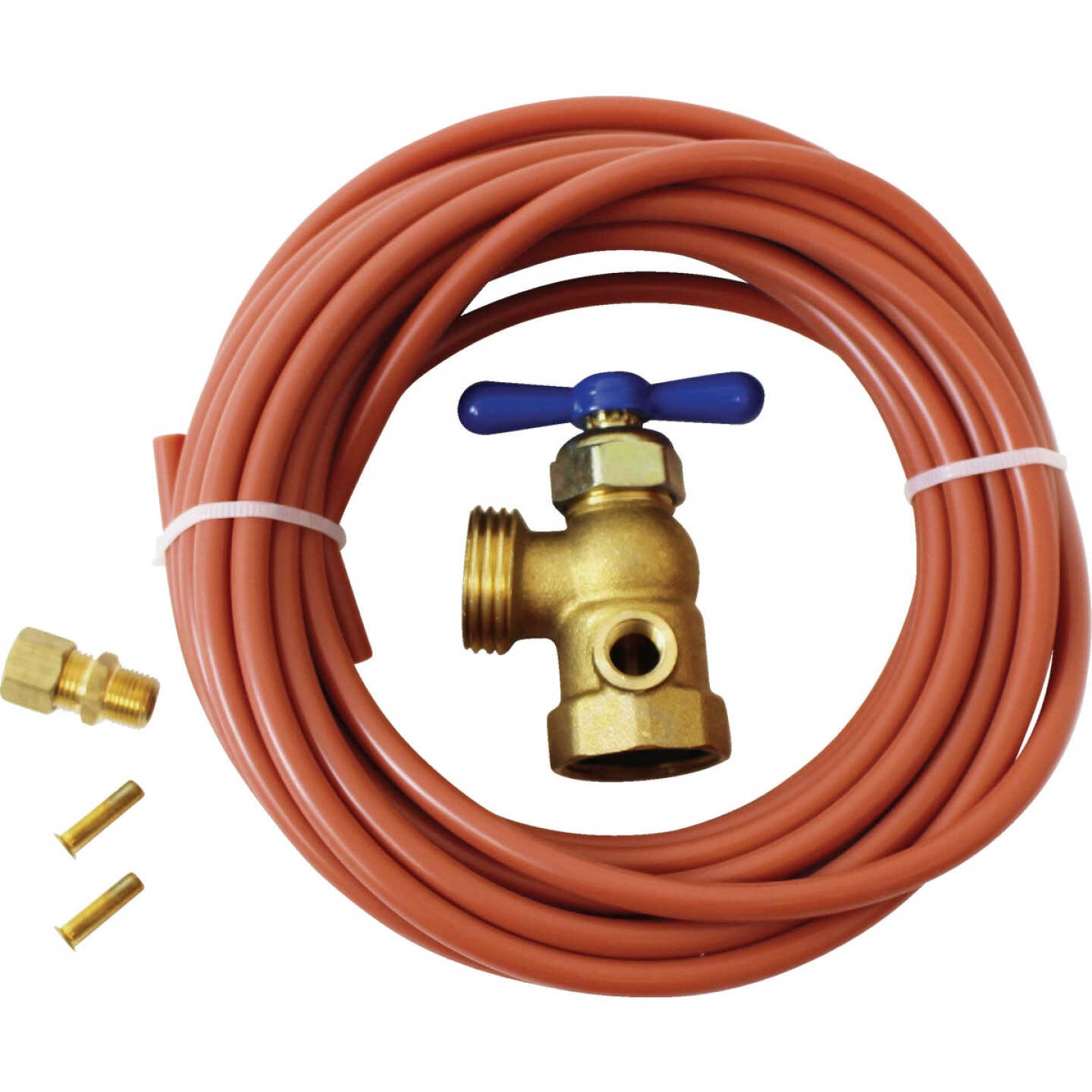 Dial Water Hook-Up Kit with Poly Tube Image 1