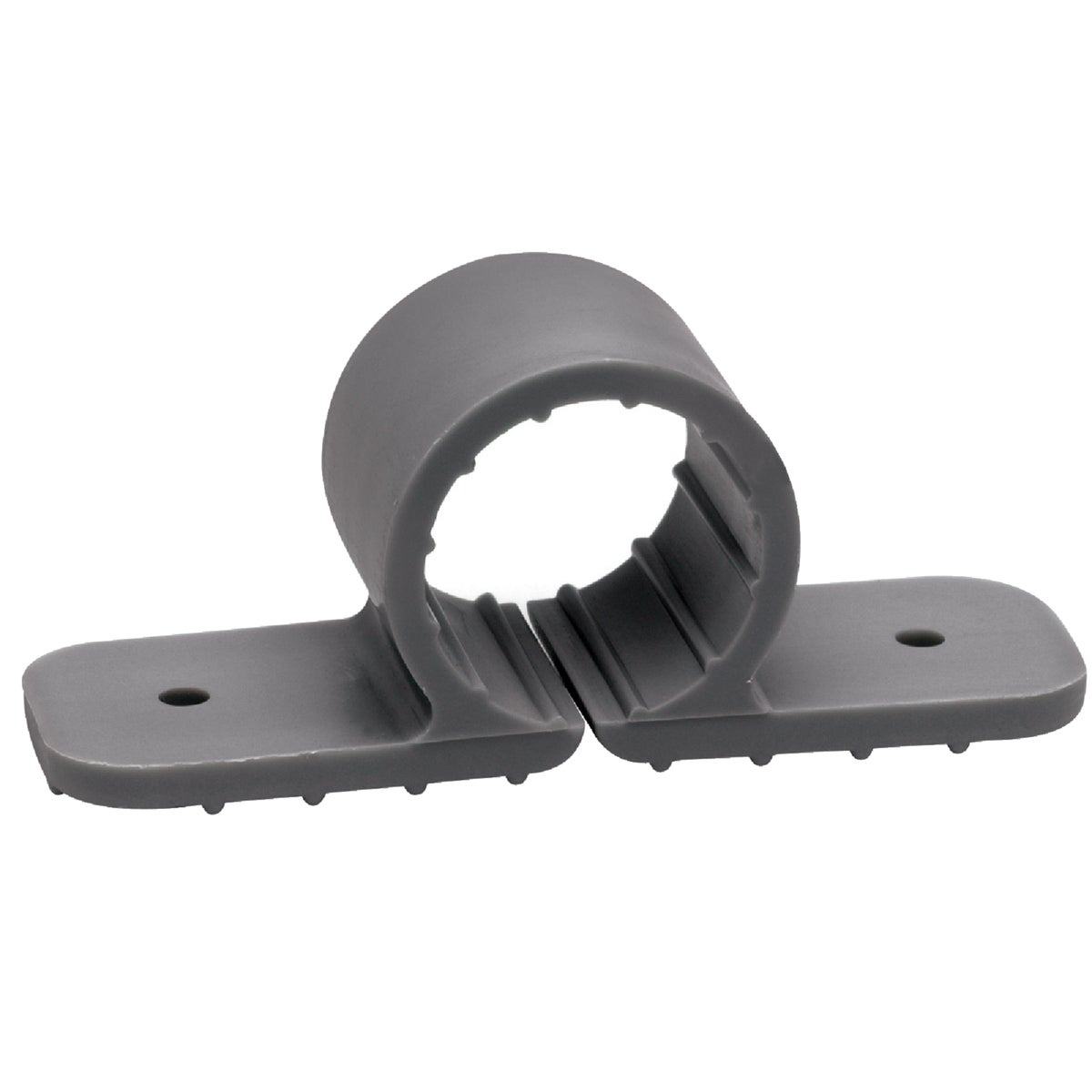 Oatey Standard 1/2 In. Plastic Nail-On Pipe Clamps, (6-Pack) Image 1
