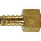 Anderson Metals 1/2 In. Barb x 3/8 In. FPT Brass Hose Adapter Image 1