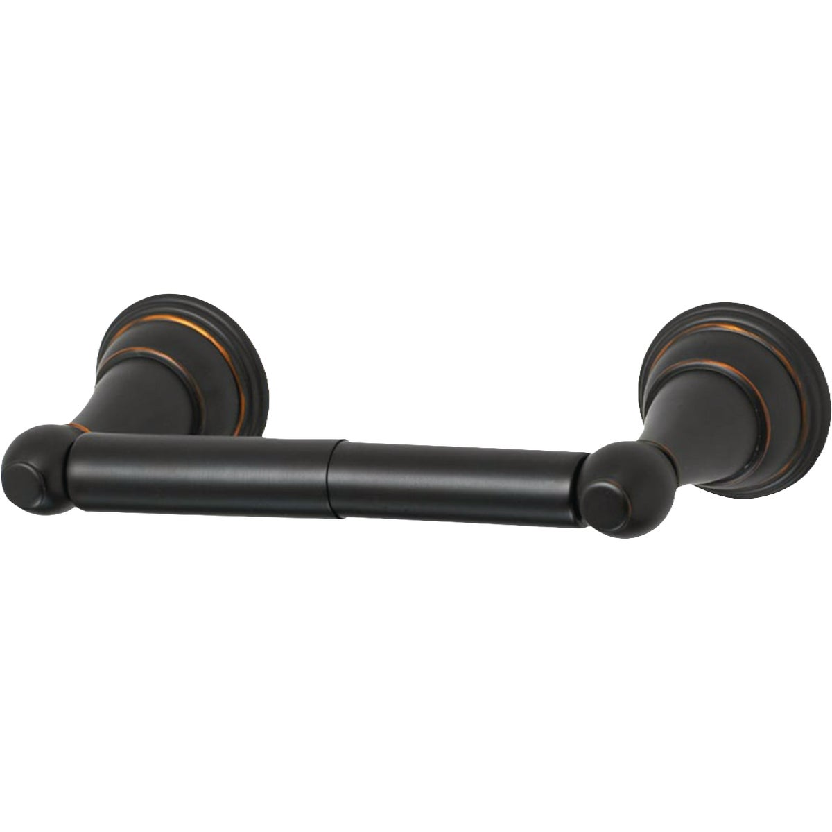HomePointe Brushed Bronze Vintage Toilet Paper Holder