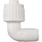 Flair-It 1/2 In. PEX x 3/8 In. MPT Plastic Compression Male PEX Elbow Image 1