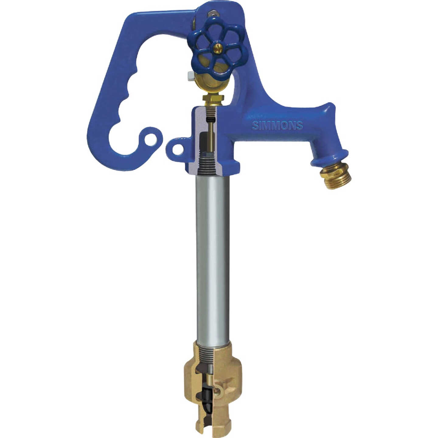 Simmons Domestic Lead Free 2 Ft. Frost-Proof Yard Hydrant for Use in California Image 1