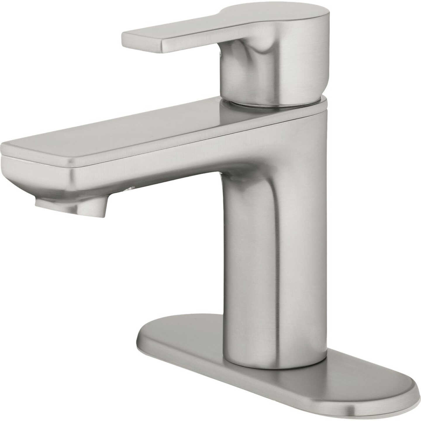Homepointe Brushed Nickel 1-Handle Lavatory Faucet Image 1