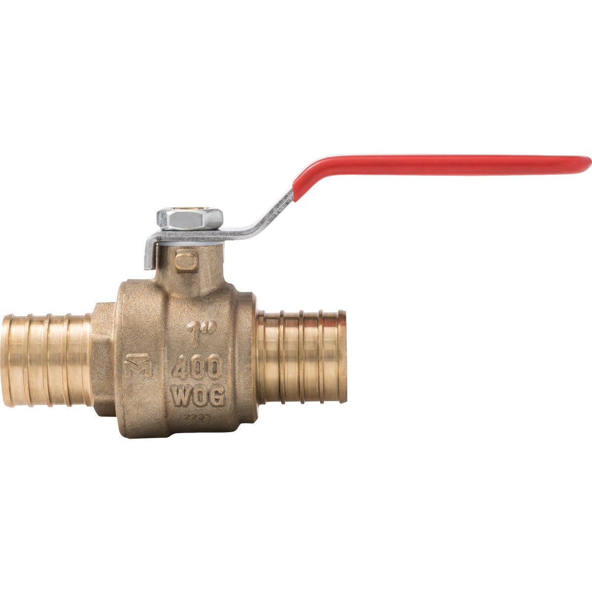 Pro Line Series 1 In. PEX x 1 In. PEX Brass Lead Free Ball Valve