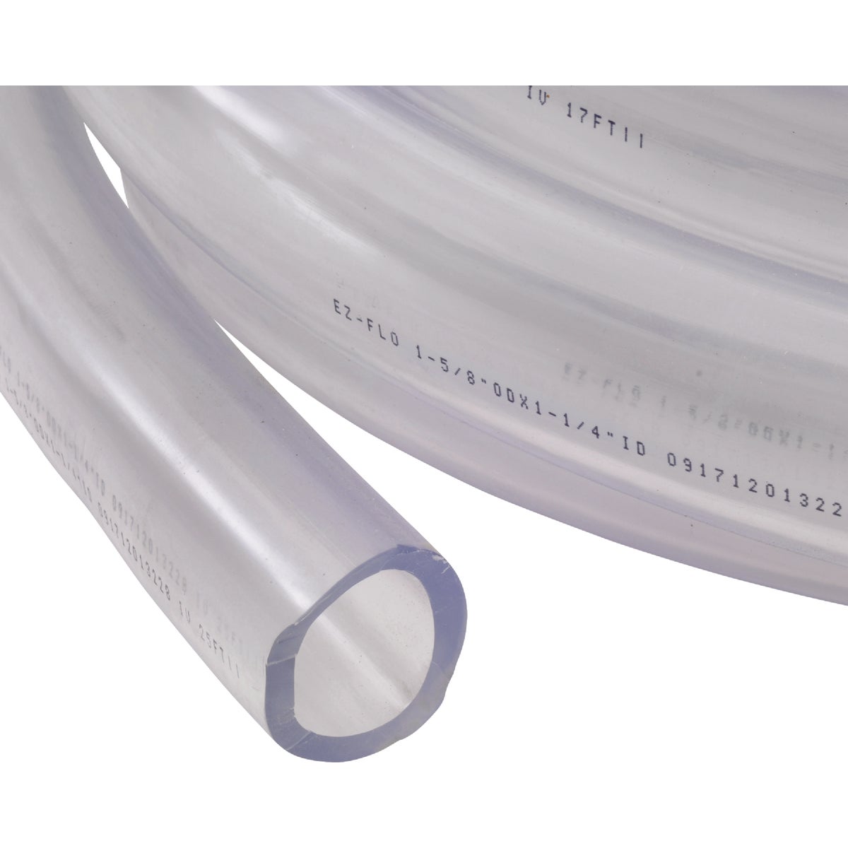 Eastman EZ-Flo 25 Ft. Clear Vinyl Tubing 1-1/4 In. ID x 1-5/8 In. OD