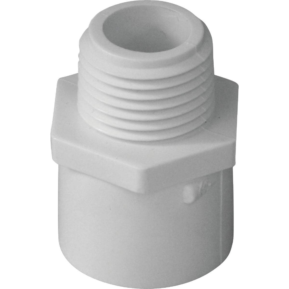 Charlotte Pipe Reducing Schedule 40 6 in. S x 6 in. M.I.P. PVC Adapter Image 2