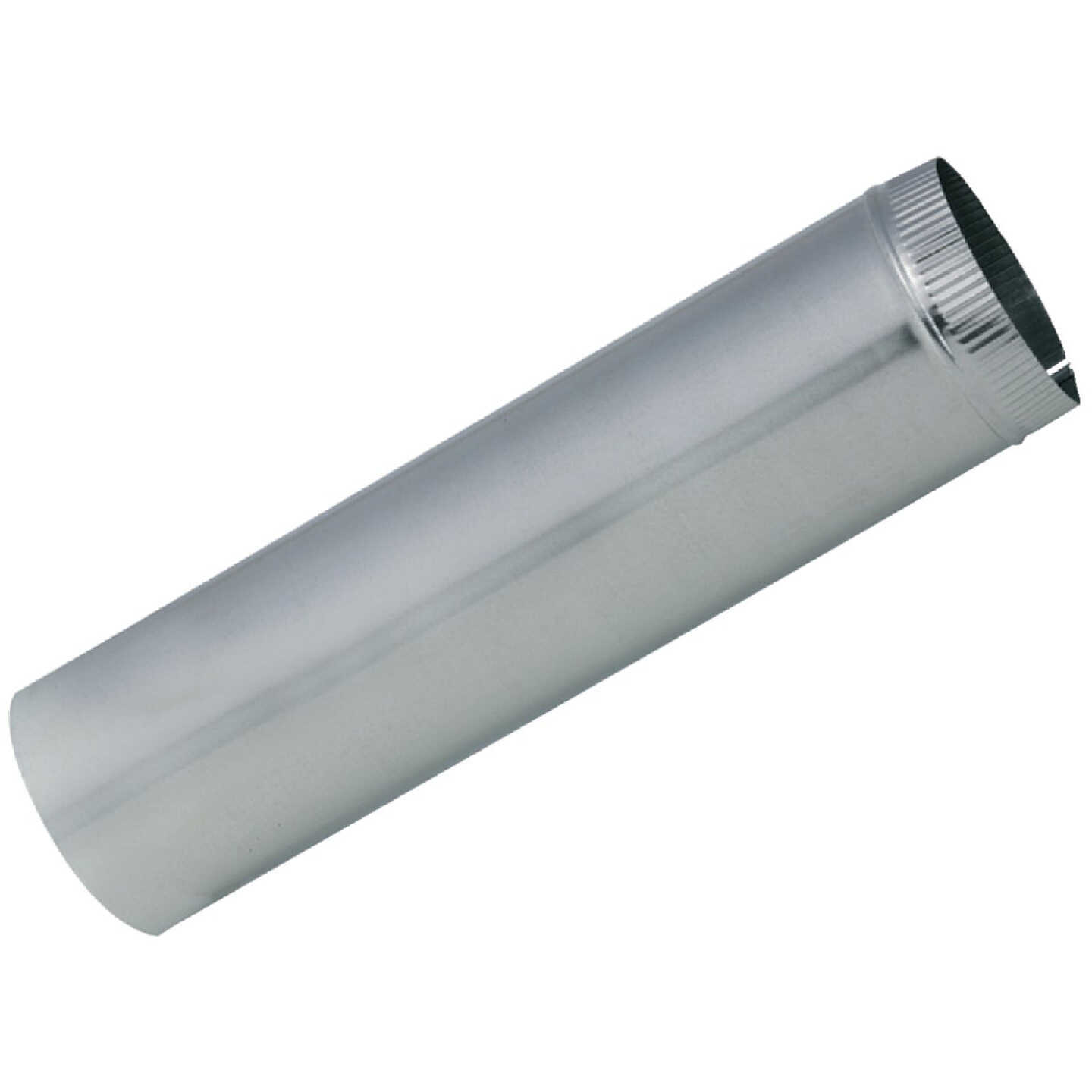 Imperial 26 Ga. 6 In. x 12 In. Galvanized Furnace Pipe Image 1