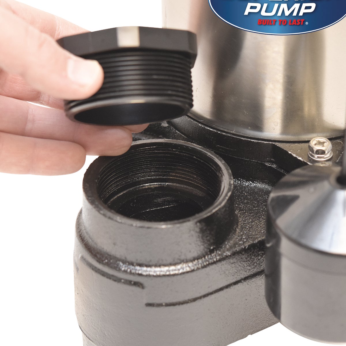 Superior Pump 3/4 HP Stainless Steel/Cast Iron Submersible Sump Pump with Vertical Float Switch Image 2