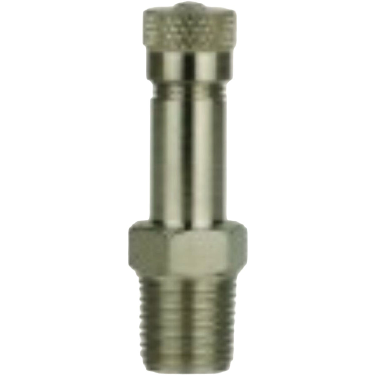 Water Source 1/4 In. Chrome & Zinc-Plated Air Valve