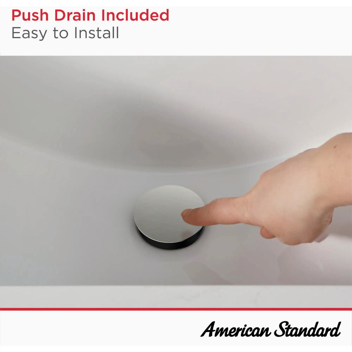 American Standard Becklow Brushed Nickel 2-Handle Lever 4 In. Centerset Hi-Arc Bathroom Faucet with Push Drain Image 3