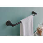 Moen Tiffin 24 In. Towel Bar, Mediterranean Bronze Image 2