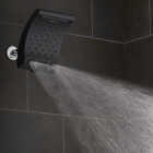 Oxygenics Evolution 5-Spray 1.8 GPM Rain Showerhead, Matte Black Image 2
