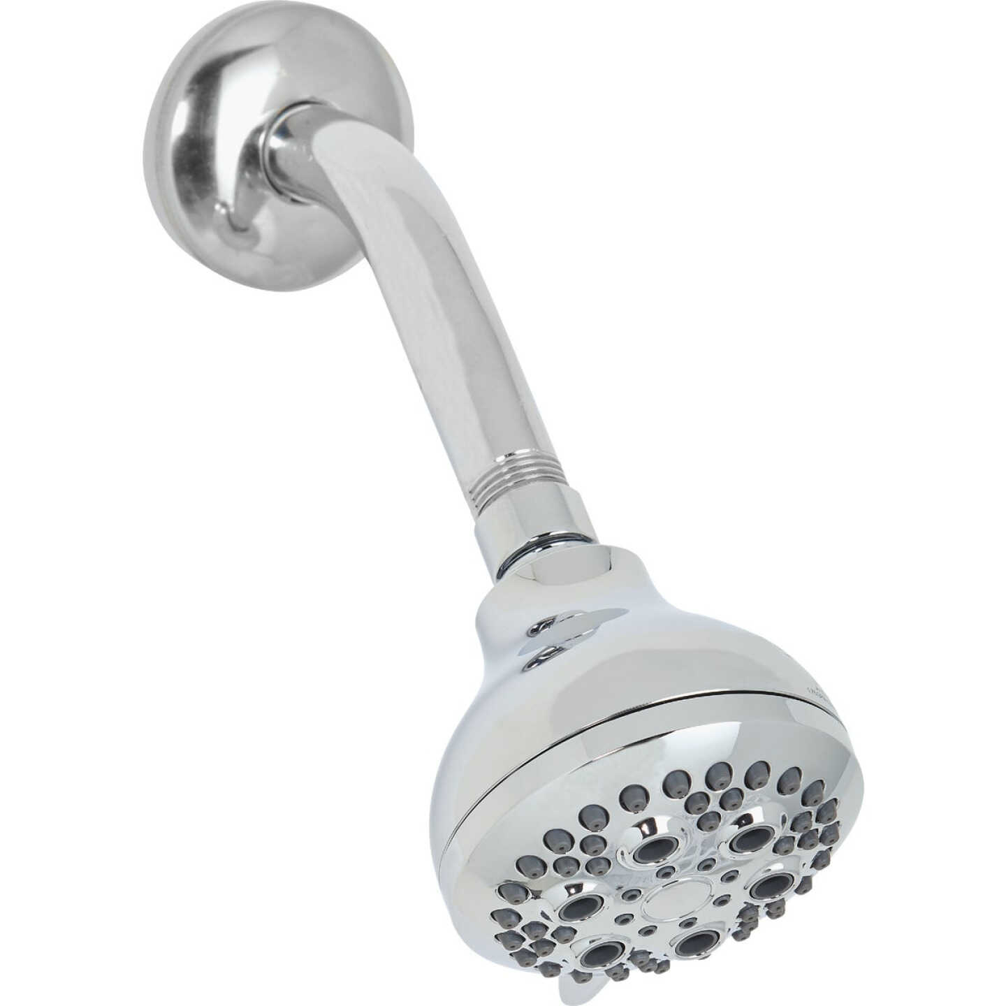 Home Impressions 5-Spray 1.8 GPM Fixed Shower Head, Chrome Image 1