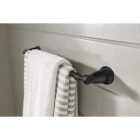 Moen Banbury 24 In. Towel Bar, Matte Black Image 2