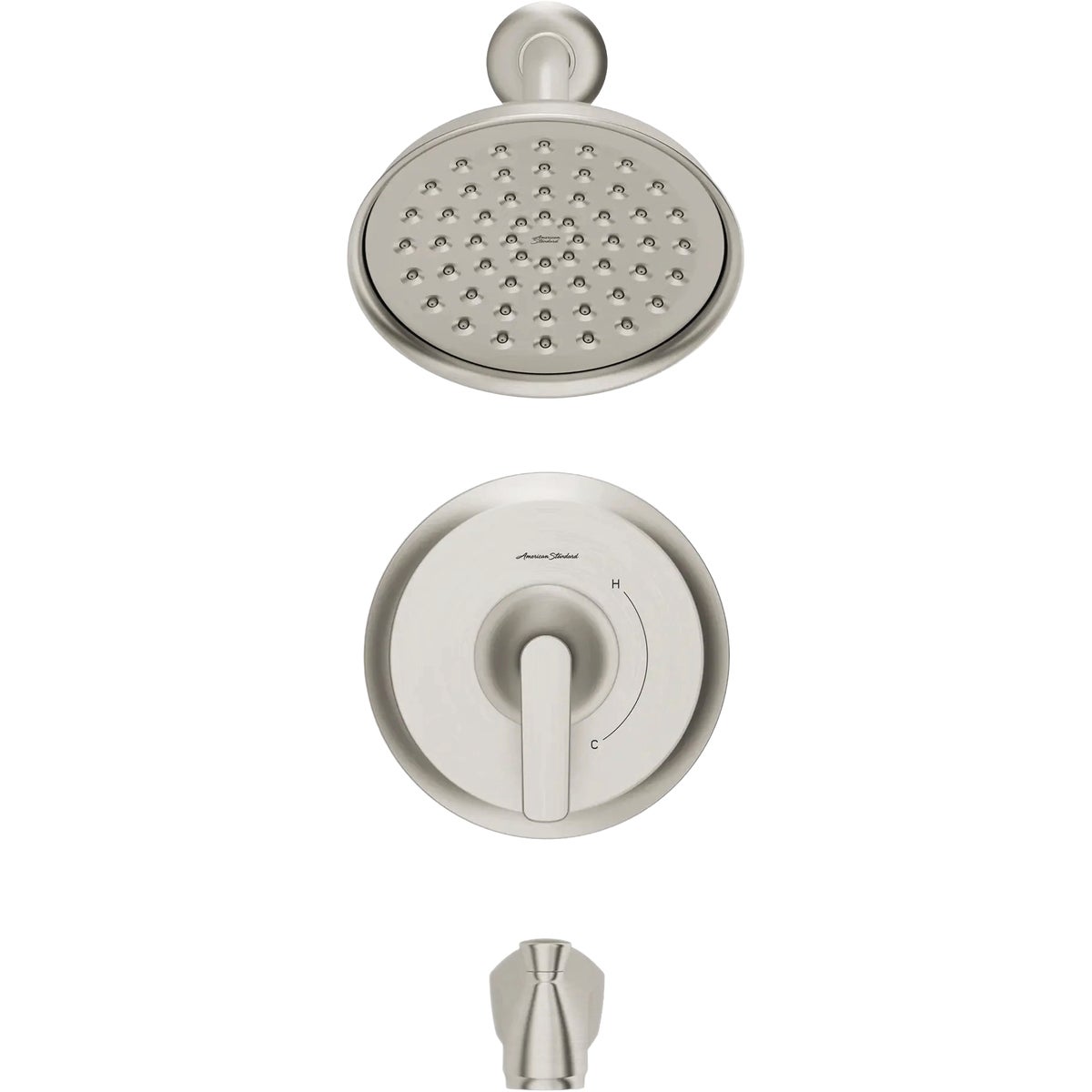 American Standard Becklow Brushed Nickel Single-Handle Lever Tub & Shower Faucet Image 7
