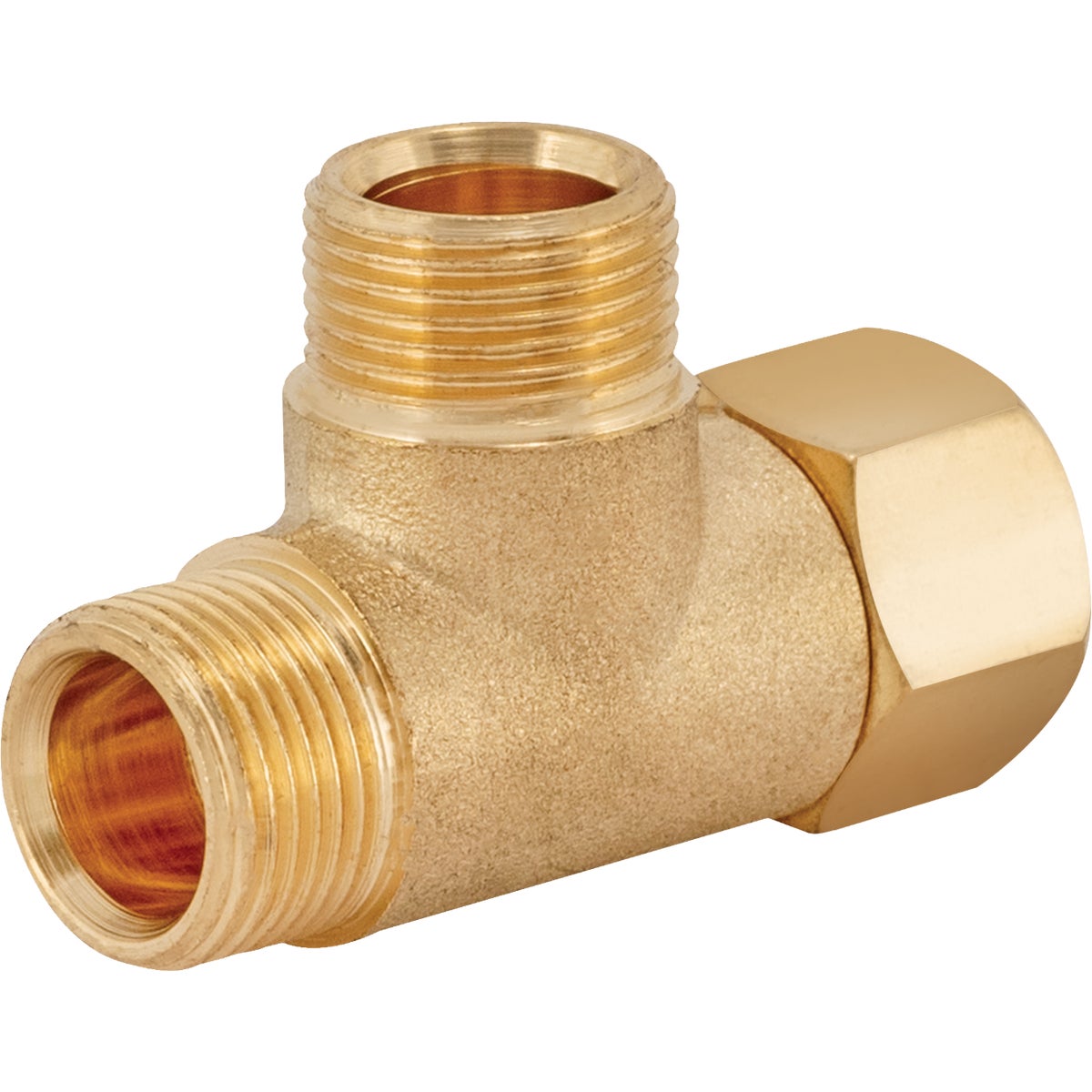 SharkBite 3/8 In. Comp Inlet x 3/8 In. Comp Outlet x 3/8 In. Comp Outlet Add-An-Outlet Adapter Image 6