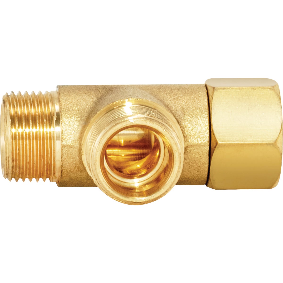SharkBite 3/8 In. Comp Inlet x 3/8 In. Comp Outlet x 3/8 In. Comp Outlet Add-An-Outlet Adapter Image 4