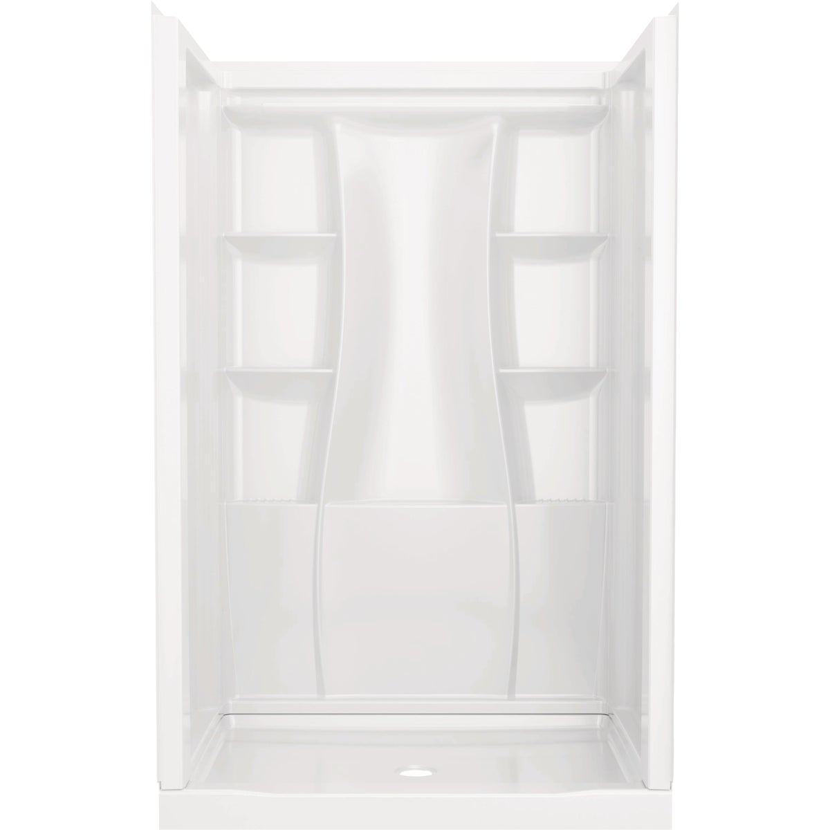 Delta Gloss White Classic 500 Shower Wall Set