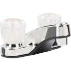 Homepointe 2-Handle Acrylic Bathroom Sink Faucet Image 1