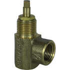 Blue Flame 1/2 In. Brass Angle Pattern Gas Globe Valve Image 1