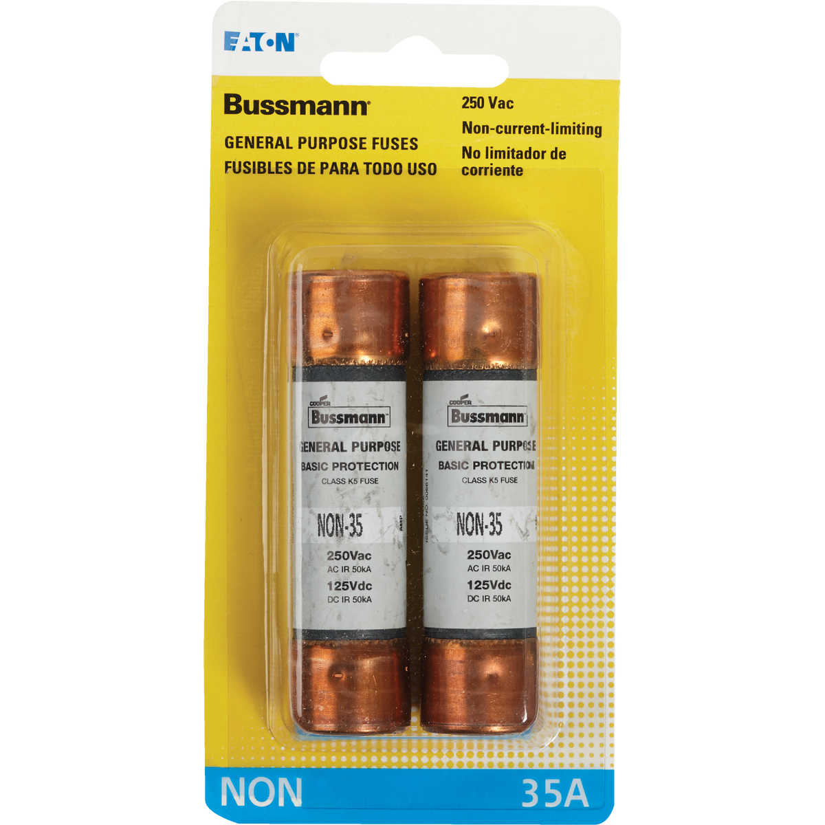 Bussmann 35A NON Cartridge General Purpose Cartridge Fuse (2-Pack) Image 2