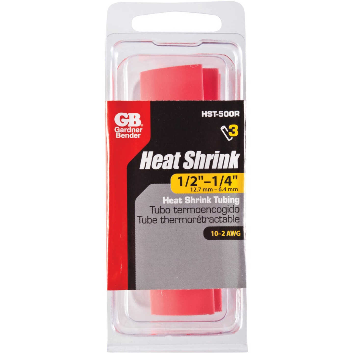 Gardner Bender Thin-Wall Polyolefin 1/2 In. x 4 In. Heat Shrink Tubing Image 1