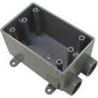 Carlon 1-Gang PVC Molded Rigid Non-Metallic Dead-End Termination Wall Box, 3/4 In. Outlet Image 1