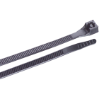 Gardner Bender 11 In. x 0.13 In. Black Nylon Ultra Violet Cable Tie (100-Pack) Image 1