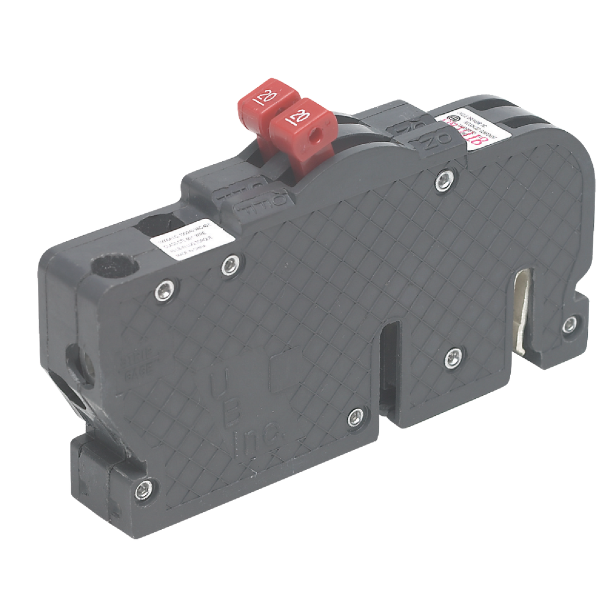 Connecticut Electric 15A/15A Twin Single-Pole Standard Trip Packaged Replacement Circuit Breaker For Zinsco