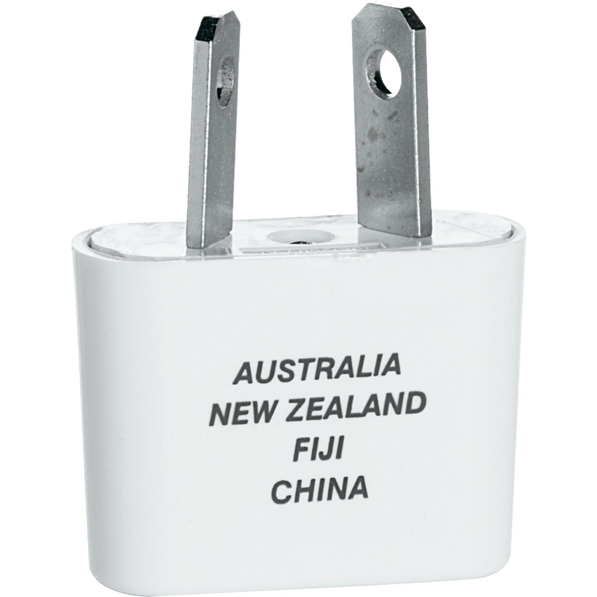 Conair Angled 2-Blade Foreign Plug Adapter, Australia/New Zealand/China
